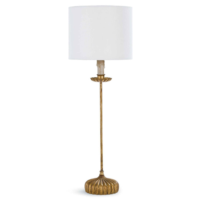 Lampe de table clou de girofle avec abat-jour en lin naturel