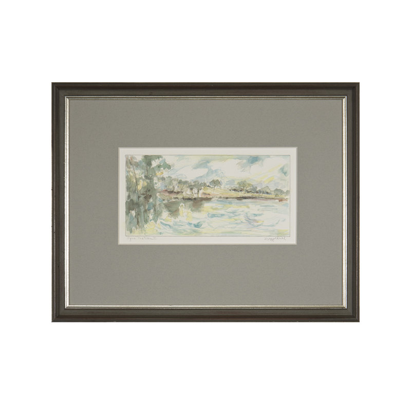 Aqua Motion I Print by Daughdrill