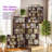 2-Piece Space-Saving Corner Bookshelf Set, Free Combination, Flexible Assembly For Home Office-254176677