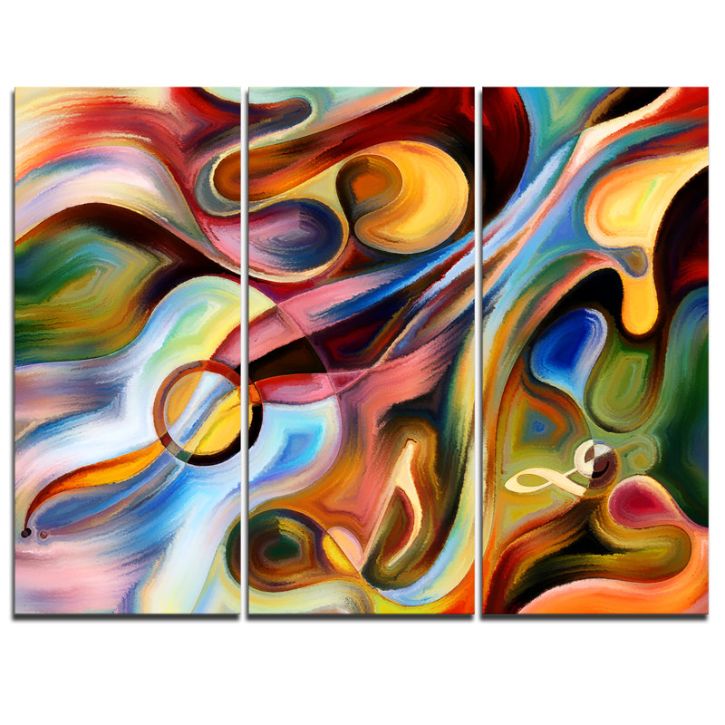 3 Piece Art Graphic Art Print