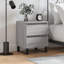 Makram 40cm W Iron Bedside Table-1725824528