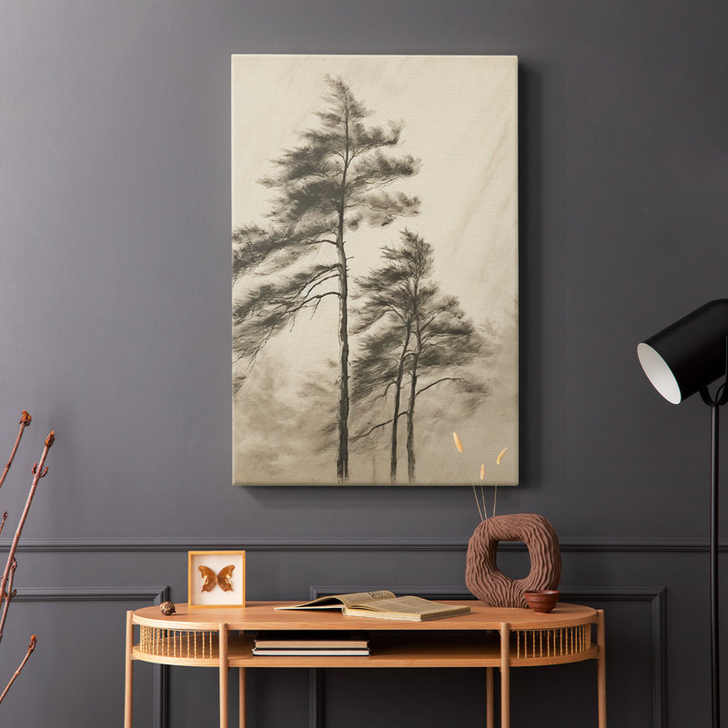 Paysage rétro XXXIV - galerie Cavas, H 48 po x l 32 po