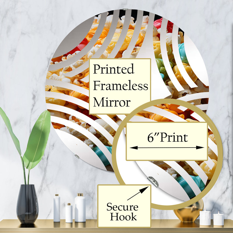 Circle Mirror, 31.4" x 31.4"
