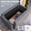 Saladin 2 Seater Storage Sofa Hidden Under Seat Storage Compact-91225444