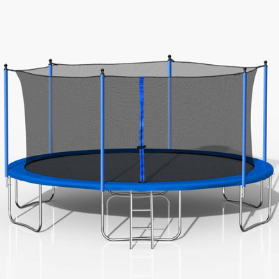 Beyong Round Backyard Trampoline with Safety Enclosure