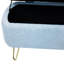 Banc de rangement avec repose-pieds pour l'extrémité des pieds du lit, banc d'entrée en fausse fourrure moderne rembourré avec rangement-2078979808