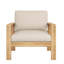 Ensemble de chaises d'extérieur avec coussins (ensemble de 2)