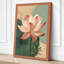 Lotus in Bloom Botanical - Wrapped Canvas-1845611-1845603