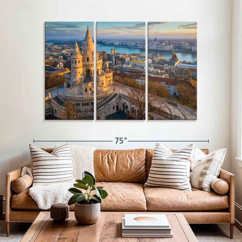 Nicci Fisherman's Bastion, 42" H x 65" W