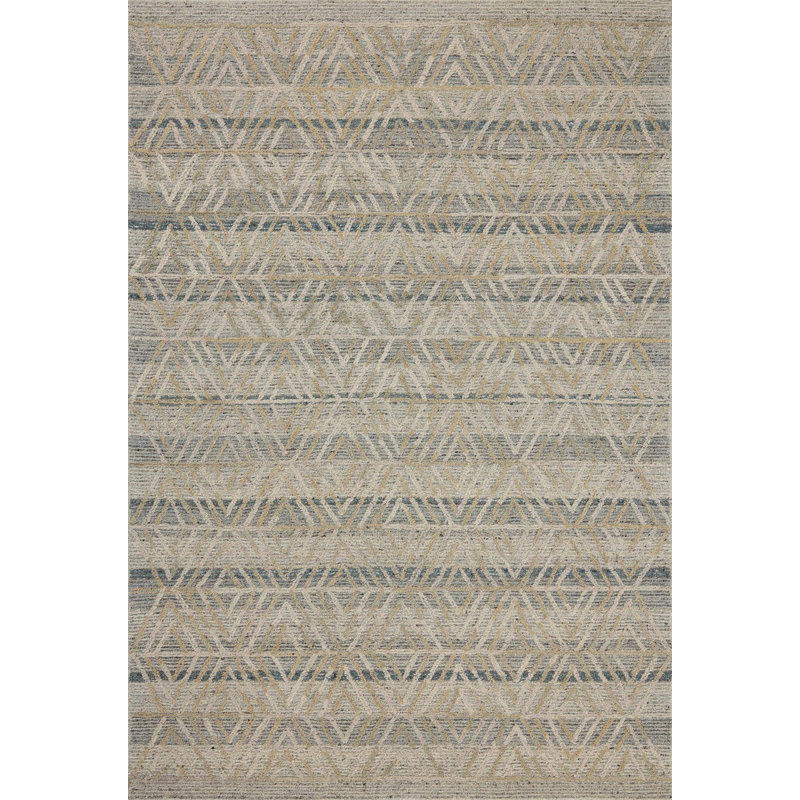 Laronde Fog / Natural Area Rug, Rectangle 7'9" x 9'9"