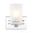 Amalio Metal/Frosted Glass Contemporary Glam LED Vanity Light-36414918