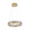 Luminaire suspendu en laiton 1 lumière DEL avec détails en cristal-1219942188-1219942190-1219942183
