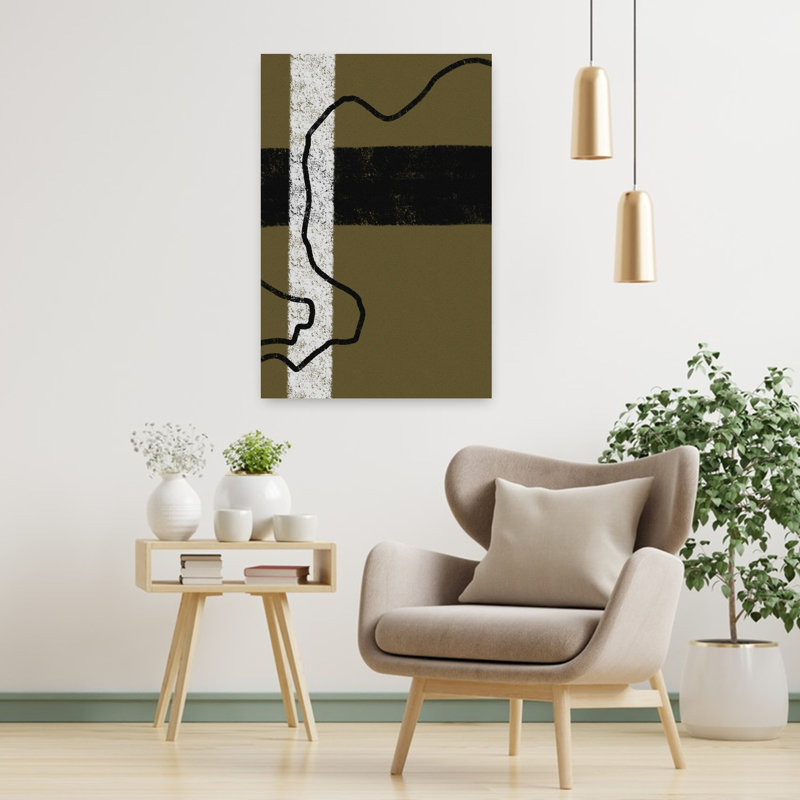 Art contemporain abstrait contemporain, H 36 po x l 24 po