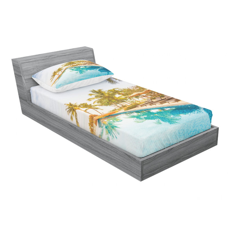 Microfiber Sheet Set, Twin XL Sheet Set with Fitted Sheet