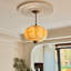 Lanterne suspendue rétro 1 lumière 14,96 po-821931031