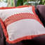 Asensio White Square Cushion Cover