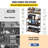 35.4'' Standard Baker's Rack with Microwave Compatibility