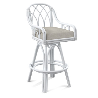 Edgewater Swivel Upholstered Counter Stool