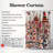 Cameka Abstract Shower Curtain-886240799