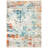 Felty Abstract Cream/Orange/Blue Rug-976428566