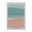 Reproduction d'art moderne sur toile turquoise et rose moderne par Garima Dhawan-1459068412-1459068414
