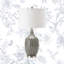 Lampe de table 29,5 po gris / nickel satiné Jemima