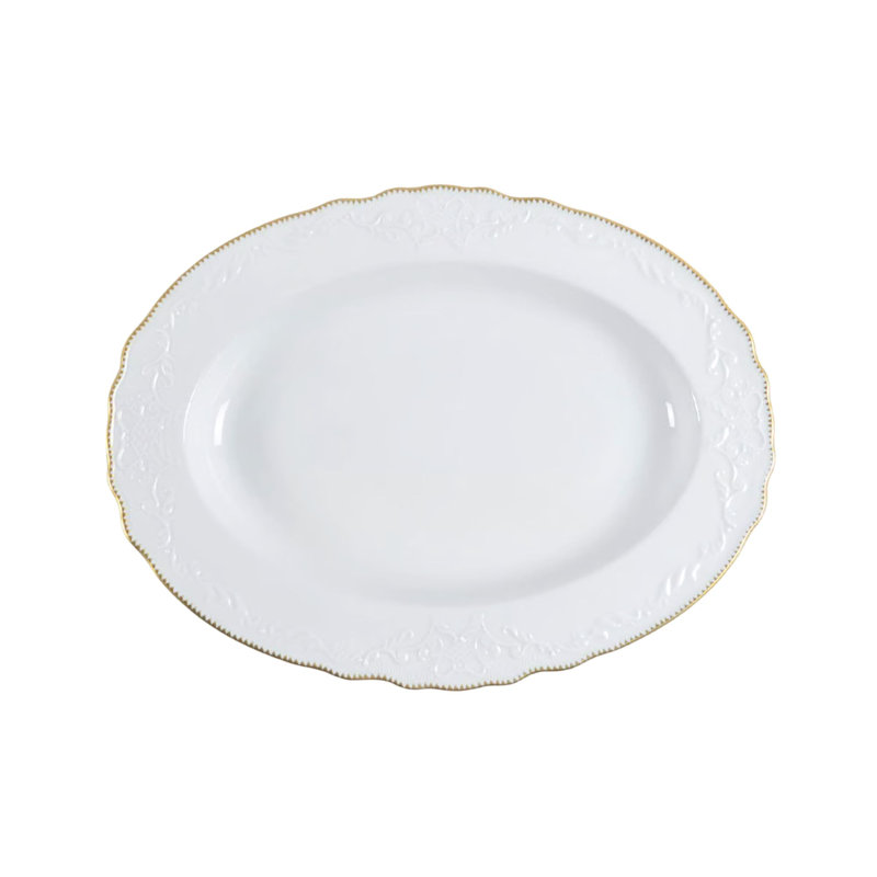 Simply Anna Porcelain China Platter