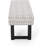 Ashford Boho Fabric Bench Great Deal Furniture Boho Fabric Bench, Black Print
