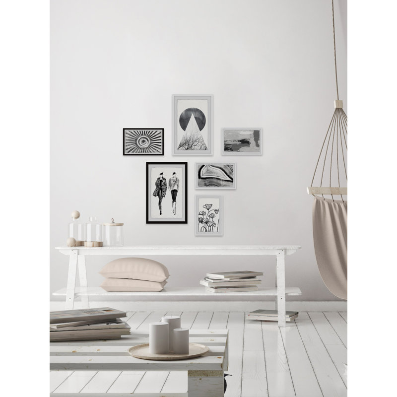 «Risque» Hexaptych
