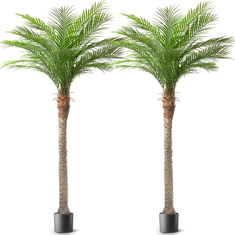 Palmier artificiel dans un pot, H 94,5 po x l 49,2 po x P 49,2 po