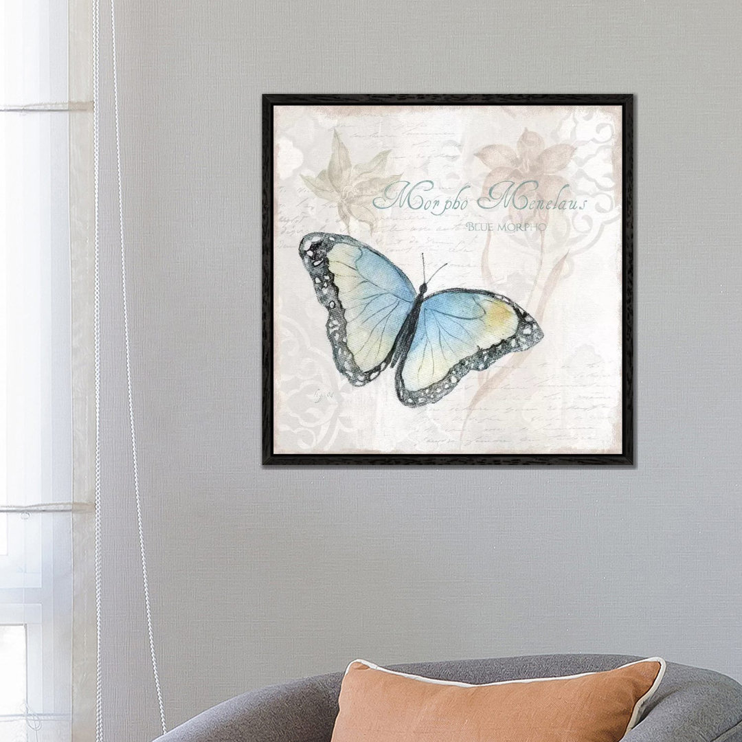 Postkarte Schmetterling III von Tava Studios - Galerie-verpackte Leinwand Giclée auf Leinwand