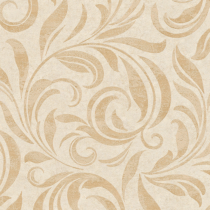 Nobile 10.05m x 70cm 3D Embossed Wallpaper, Beige, dark cream and metallic