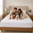 Waterproof Mattress Encasement With Zipper Soft Mattress Protector Breathable and Hypoallergenic-833984861