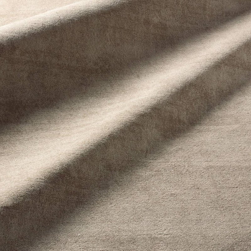 Area Rug, Rectangle 6' x 9', Taupe