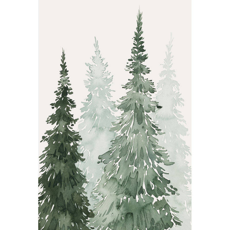 Winter Washed Coppice II by Grace Popp - Wrapped Canvas Print, 76cm H x 51cm W x 3.8cm D