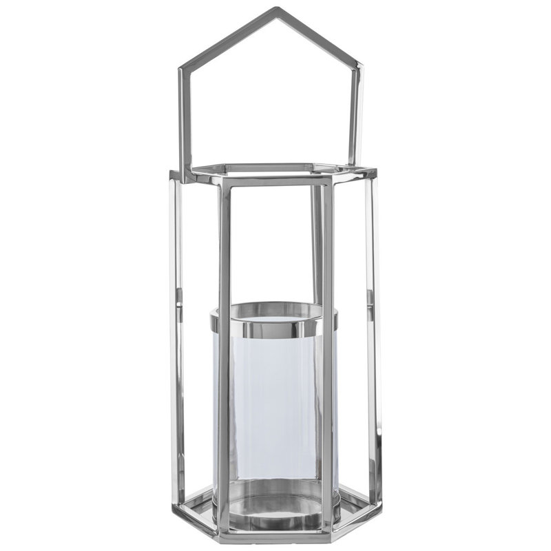 Francesca Tabletop Lantern, 64 cm H x 25 cm W x 25 cm D