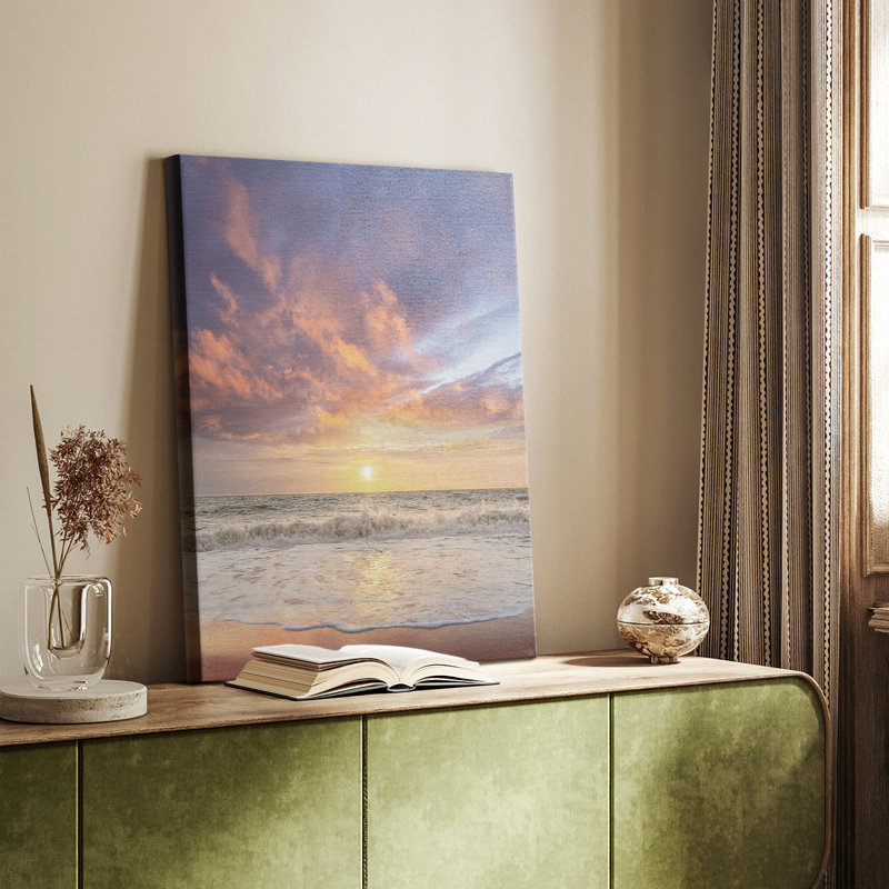 Contemplating Dusk -Gallery Wrapped Cavas, 48" H x 32" W
