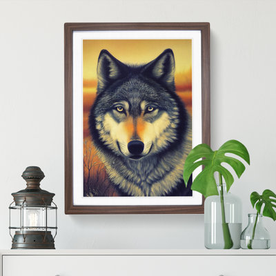 Beautiful Wolf - Wall Art