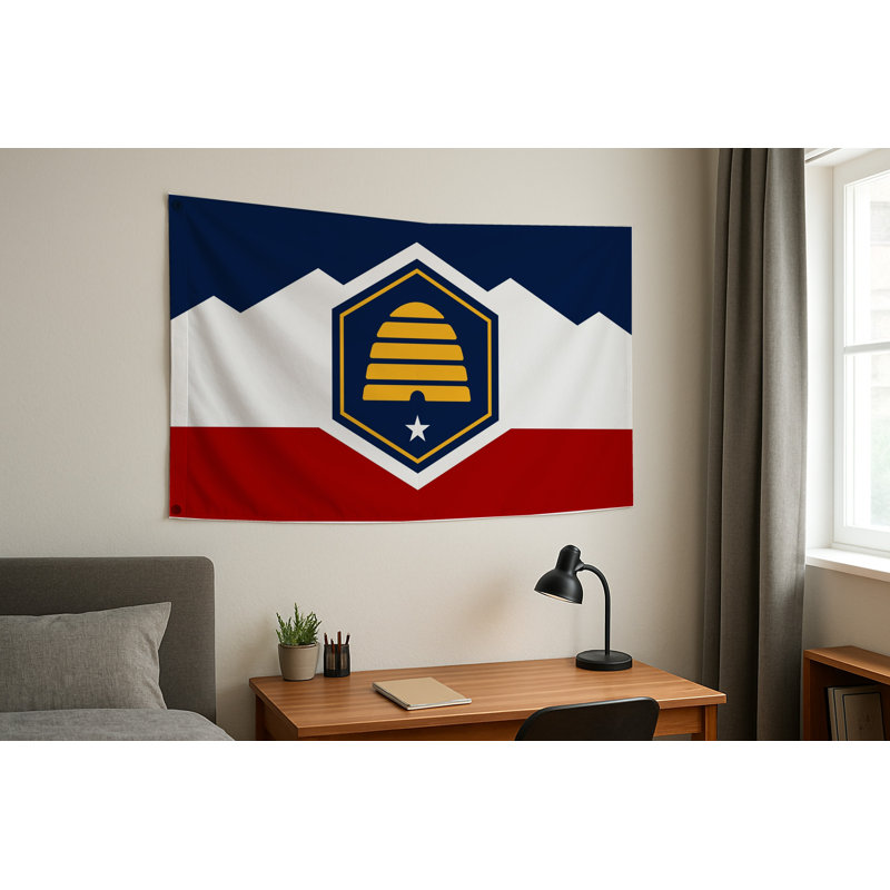 Drapeau de l'État de l'Utah - Drapeau