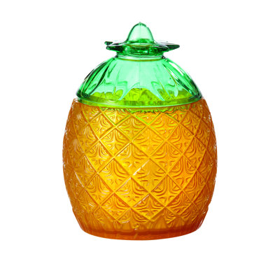 GE Verre à servir d'ananas incassable SW-1410, 20 onces, jaune (ensemble de 12)