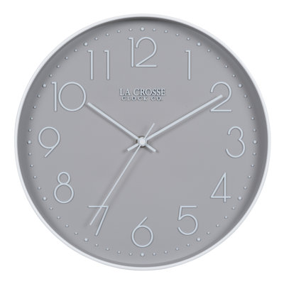 La Crosse 12" Silent Quartz Clock