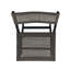 Foldable Wicker Bistro Chairs with Acacia Wood Frame