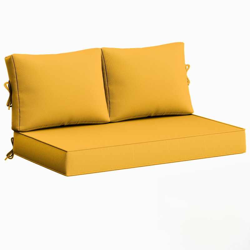 Coussin de siège / de dossier Wynee, Jaune