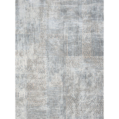 Blue Area Rug 2x3 - Elegance Collection, , Stain And Crease 2 Ft. X 3 Design, For Daily Wear