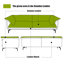 Causeuse-coussin standard en cuir véritable brun-2059812259