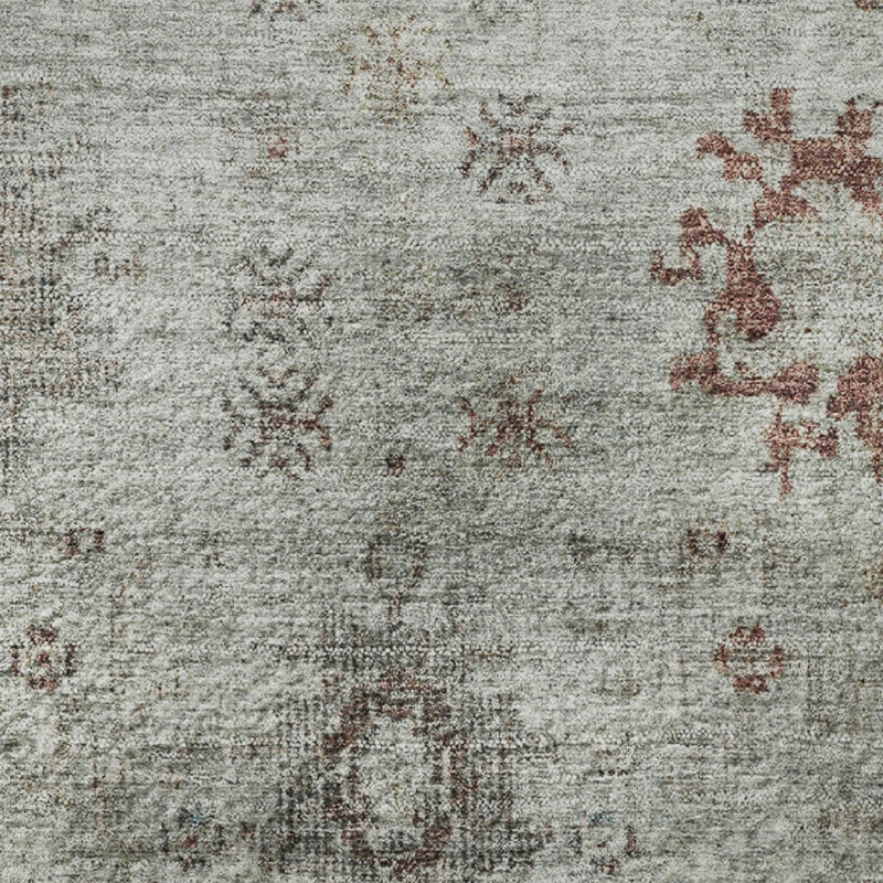 Premium Machine Washable Pinkston Arabesque Rug, Rectangle 2'6" x 3'10"