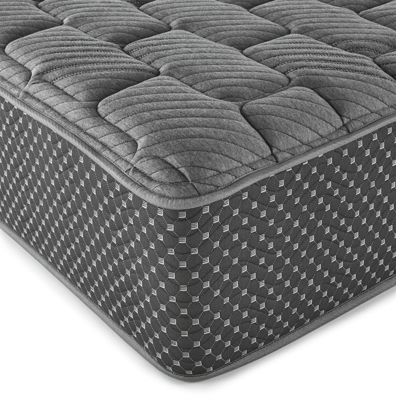 Grand matelas hybride matelassé 13 po, ferme, Grand lit