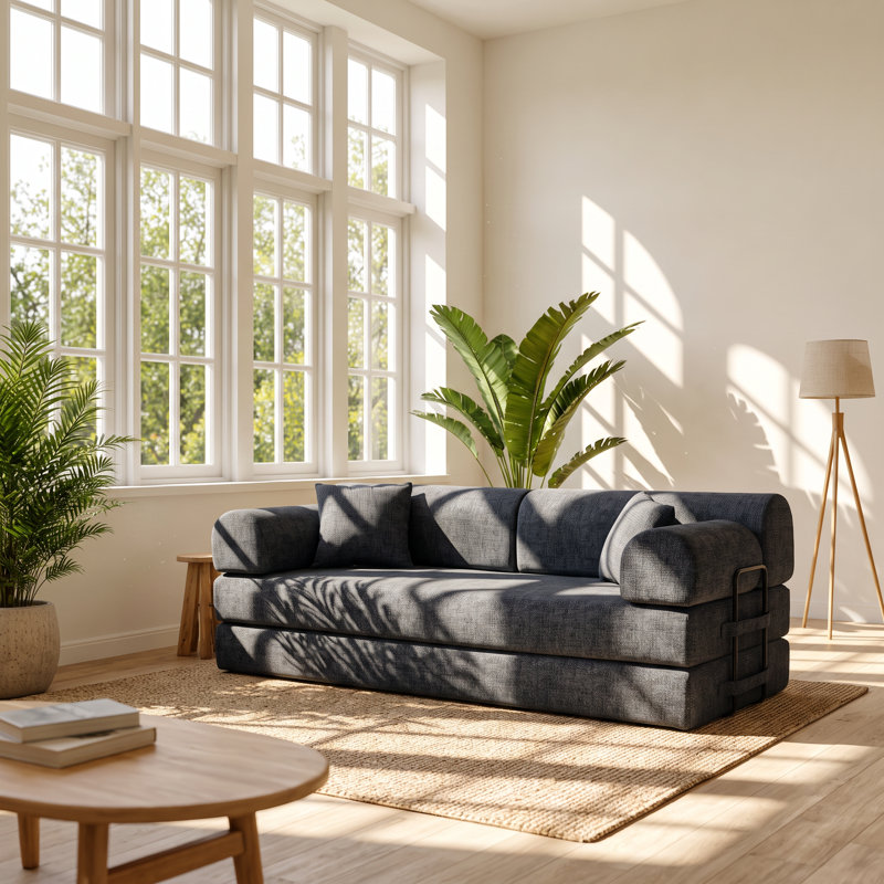 Canapé-lit convertible 3 places l 78,74 po x P 35,43 po x H 30,71 po Linso