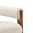 Rafila Fabric Accent Arm Chair, Dazzle Cream