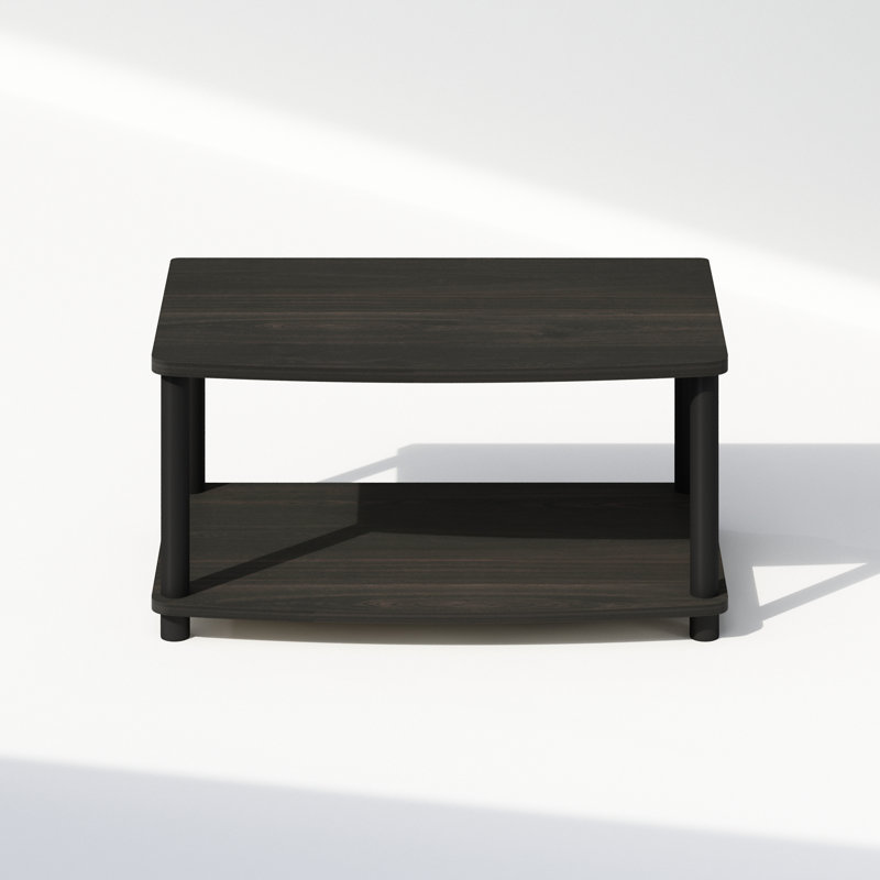 Étagère multifonctionnelle de présentation et de rangement Furinno Turn-N-Tube 2 niveaux, espresso / noir, Espresso